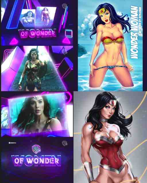 戴安娜·普林斯,Diana Prince,同人CG图,神奇女侠,Wonder Woman,神力女超人,Goddess of Truth,神奇女郎,Miss America,正义联盟,Cartoon,卡通