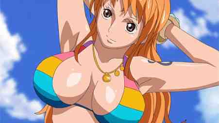 ナミ,Nami,娜美,Anime,GIF,ワンピース,海贼王,ONE PIECE,航海王,원피스