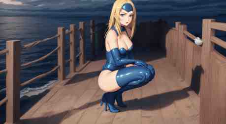 ミズキ,Mizuki,同人CG图,パニッシャー,The Punisher,惩罚者,アーケード,Arcade,街机,カプコン,CAPCOM,くノ一,Kunoichi,女忍