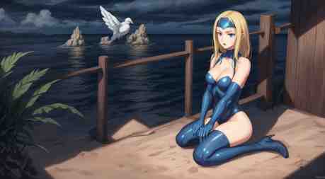 ミズキ,Mizuki,同人CG图,パニッシャー,The Punisher,惩罚者,アーケード,Arcade,街机,カプコン,CAPCOM,くノ一,Kunoichi,女忍