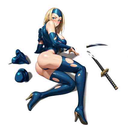 ミズキ,Mizuki,同人CG图,パニッシャー,The Punisher,惩罚者,アーケード,Arcade,街机,カプコン,CAPCOM,くノ一,Kunoichi,女忍