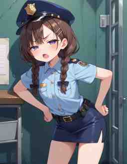婦警,女警,同人CG图