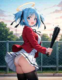 三塚井ドクロ,Dokuro Mitsukai,同人CG图,撲殺天使ドクロちゃん,Bludgeoning Angel Dokuro-chan,Bokusatsu Tenshi Dokuro-chan,Club-To-Death Angel Dokuro-chan