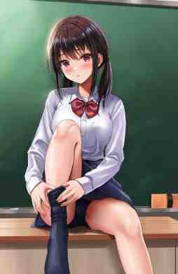 JK制服,女子高生,School Girl,高中女生,学生妹,同人CG图