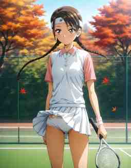 竜崎桜乃,Sakuno Ryuzaki,龙崎樱乃,Ryuzaki Sakuno,テニス ウェア,Tennis wear,网球服,Tennis clothes,同人CG图,テニスの王子様,The Prince of Tennis,網球王子,网球王子,Tennis,网球