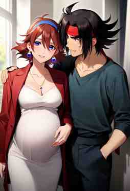 レイン・ミカムラ,Rain Mikamura,莉茵,深村玲,機動武闘伝Gガンダム,G Gundam,高达G,妊娠,Pregnant,怀孕,同人CG图,机动战士,ガンダム,高达,Mobile Suit,GUNDAM,鋼彈,敢达,机甲