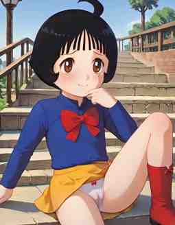 渡メルモ,Melmo Watari,渡美露梦,Watari Melmo,Lilly,同人CG图,ふしぎなメルモ,神奇糖,Marvelous Melmo,神化嬌嬌女,神化娇娇女,Osamu Tezuka,手冢治虫